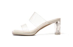 HLA Тапочки-слайды женские бежево-абрикосовые