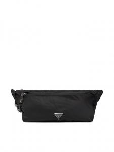 Поясная сумка Guess текстильная, черный