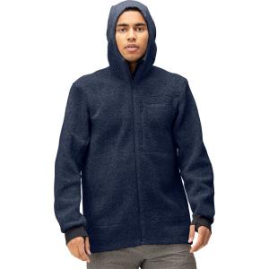 Фемунд утеплённая худи куртка с капюшоном WarmWool3 Norrona, индиго