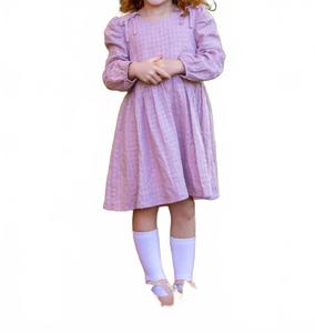 Платье Check Me Out в фиолетовом Mabel + Honey