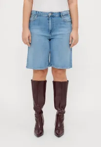 Широкие джинсовые шорты carsonny Only Carmakoma, Light Blue Denim