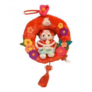 Disney LinaBell венок красные куклы плюшевые игрушки трубы высокие