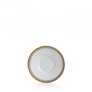 Бернардо Гейдж после ужина с блюдцем Bernardaud, белый