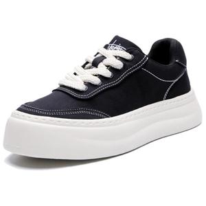 Нескользящие, легкие и дышащие низкие мужские кроссовки для скейтбординга ZUOSAISI, Black