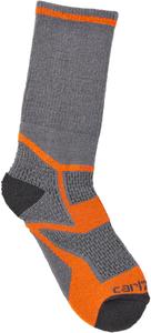 Carhartt Kid's SC9050J мидвейт носки из смеси синтетики и мериносовой шерсти, Orange