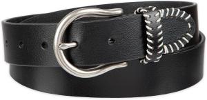 Женский ремень Levi's с ниткой в стиле кэжуал для джинсов, юбок и платьев, Black