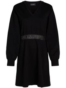 Karl Lagerfeld платье с блестками, черный