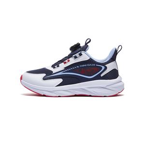 361°KIDS Кроссовки детские с низким верхом, амортизирующие, противоскользящие, износостойкие, синие, белые