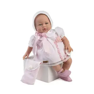 Детская кукла Guca Marina baby doll, розовый