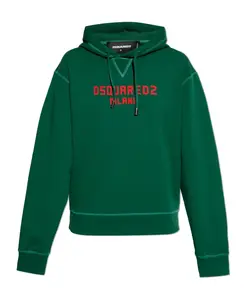 Толстовка с логотипом Dsquared2, зеленый