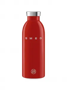 Бутылка clima с логотипом (коллаборация с 24bottles) Smeg, красный