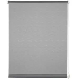Рулонная штора с боковым управлением EASYFIX Rollo Uni Защита от света, монтаж без сверления возможен с помощью винтов Gardinia, светло-серый