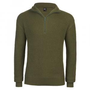 Свитер Brandit Marine Troyer, зеленый