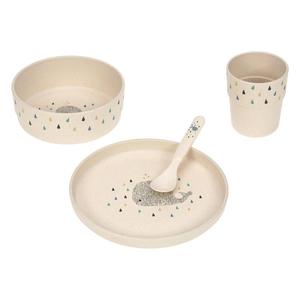 Набор детской посуды Набор детской посуды из 4 шт. Lässig, Little Water Whale