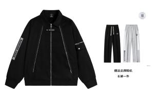 DOKI Куртка Unisex, Black (Comes with Casual Pants)