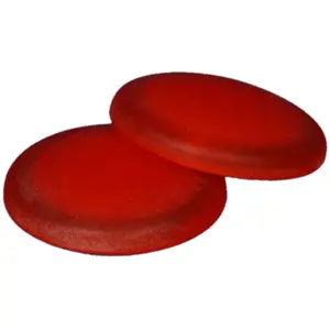 Декоративный магнит Liedeco (2 шт. в упаковке), для металлических поверхностей, цвет orange