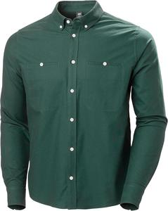 Helly-Hansen мужская фланелевая рубашка из органического хлопка Helly Hansen, 495 Darkest Spruce