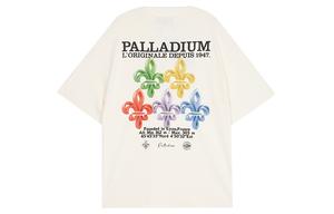 Футболка унисекс с рукавом реглан Palladium, экрю