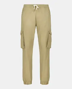 Мужские эластичные спортивные брюки с множеством карманов Easy Wear, коричневый