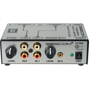 Sescom SES-ON-THE-LEVEL RCA to XLR Audio Level SES-ON-THE-LEVEL