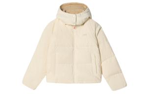 Levis Женская белая пуховая куртка