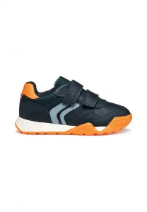 Низкие кроссовки rann Geox, Navy/Orange