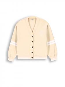 Бежевая толстовка на молнии Coccodrillo