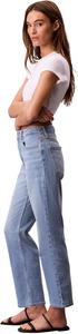Женские джинсы Calvin Klein прямого кроя с высокой талией, Ocean Front