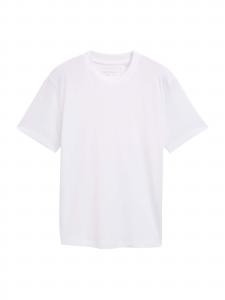 TOM TAILOR DENIM Футболка в белом цвете