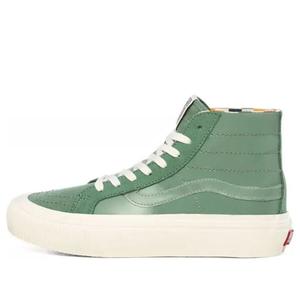 Кроссовки karina rozunko x sk8-hi decon sf 'patent hedge green' Vans, зеленый