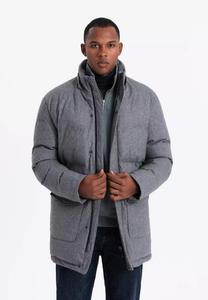 Зимнее пальто Ombre, серый