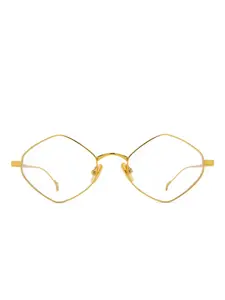 Очки Margaret в геометричной оправе Eyepetizer, золотой