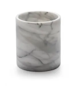 Мраморный винный холодильник/подставка для инструментов, диаметр 14 см Rsvp International, белый