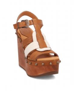 Женские деревянные сандалии Cosmo Dingo, Tan
