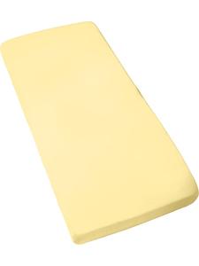 Redbest  Детская простыня из трикотажа, цвет «Сан-Франциско», светло-желтого цвета