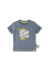 Футболка спортивная динозавр для детей Sigikid, синий