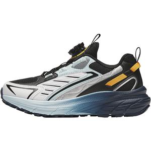 Исследуй Дикую Природу Антискользящие Износостойкие Низкие Детские Беговые Кроссовки Antakids Черный Белый Голубой