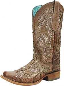 Женские ботинки Corral C3275 Corral Boots, коричневый