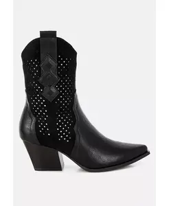 Prosia Woven Ковбойские Ботинки London Rag, черный