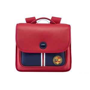 Студенческий рюкзак из полиэстера обычный унисекс красный NOHOO, горизонтальный-Ма Лихун