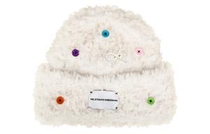 Бейсболки из полиэстера для женщин MUSTKOO, MH-6137+MH-6138 Набор черный белый