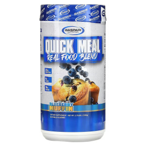 Пищевая добавка Gaspari Nutrition Quick Meal Real Food Blend черничный маффин