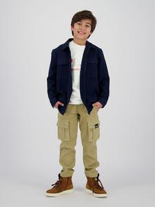 Vingino Рубашка-куртка "Лерой" темно-синего цвета