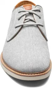 Мужские оксфорды Florsheim Herington из канваса с однотонным носком, серый