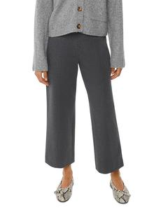 Широкие брюки Whistles Camilla, серый