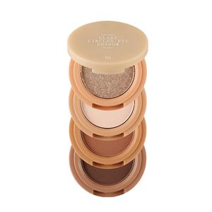 Палетка теней для век Dark Dusty Fuyuan, стойкая, несмазывающаяся, 1,8 г*4 XIXI