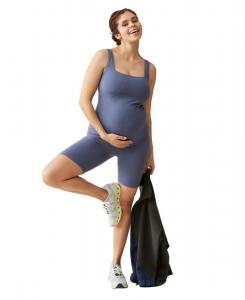 Комбинезон для беременных Ingrid + Isabel с коротким рукавом для активного отдыха Ingrid + Isabel, Dusk blue