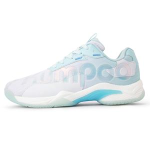 KUMPOO Кроссовки для бадминтона, нескользящие, дышащие, с защитой и поддержкой, унисекс, небесно-голубые