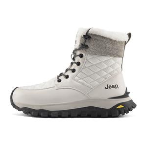 Тёплые противоскользящие короткие зимние ботинки мужские Jeep, черные