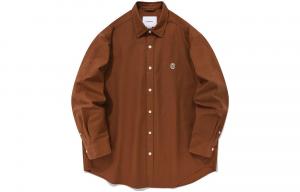 COVERNAT Мужская рубашка цвета хаки